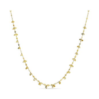 Fancy Diamond Ear-to-Ear Single Chain Charm