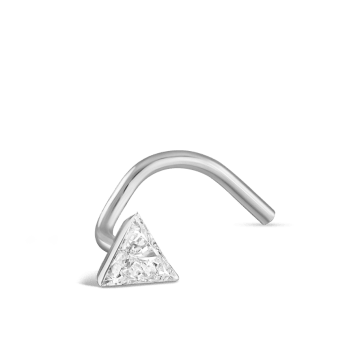Invisible Set Triangle Diamond Nostril Screw