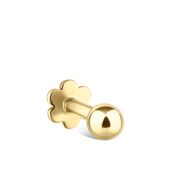 Ball Threaded Stud Earring