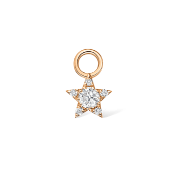 Diamond Star Charm