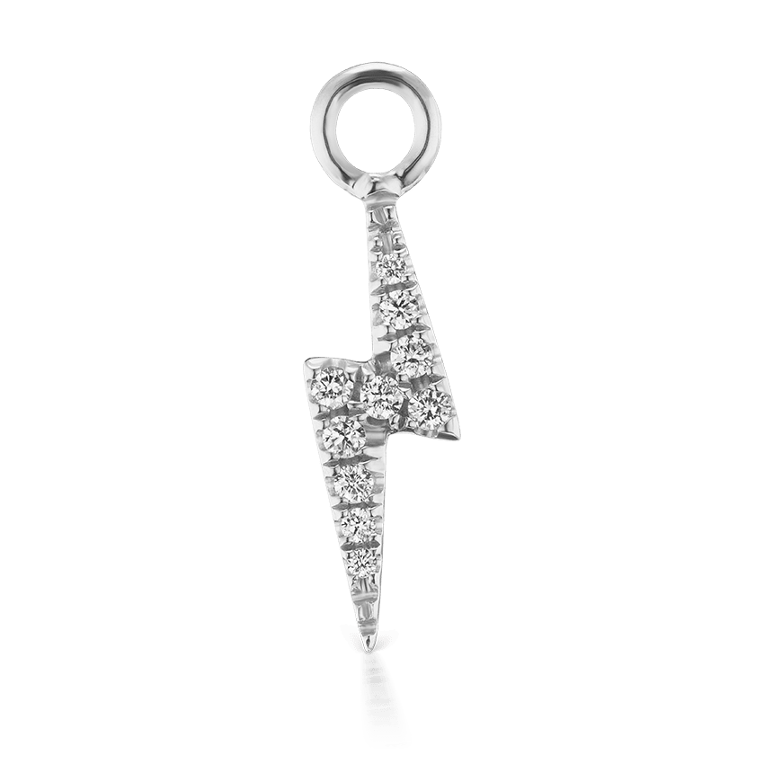 Maria tash lightning bolt white gold clearance