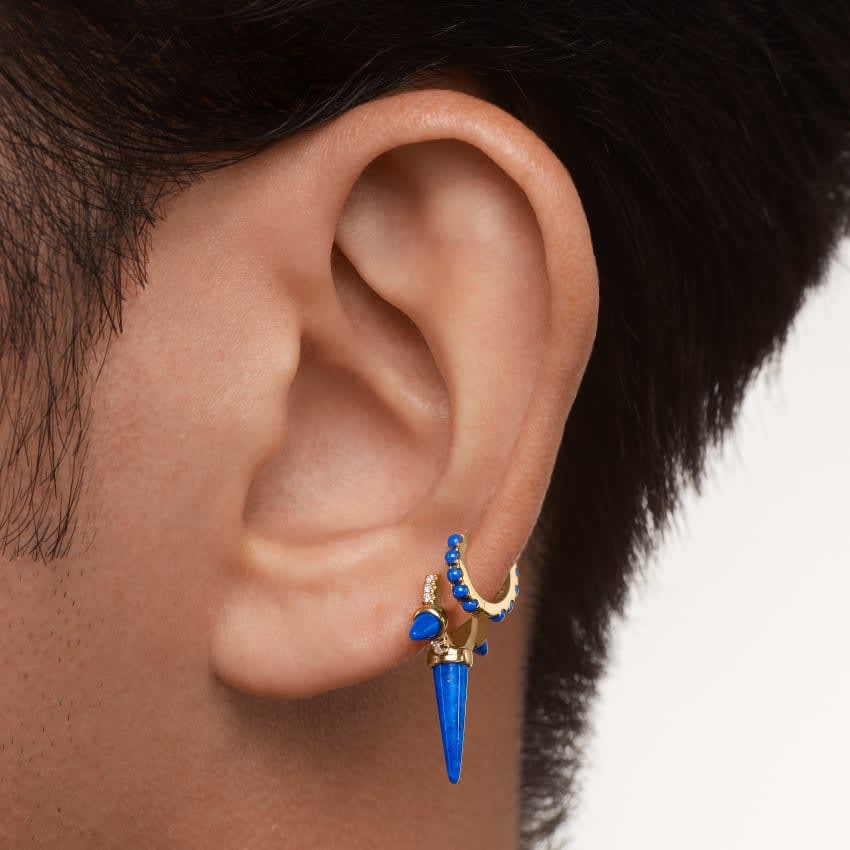 Long Lapis Earrings Long Lapis Earrings