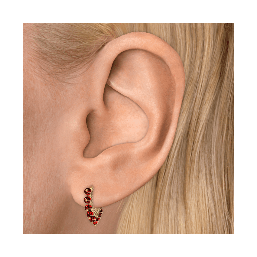 Ruby Coronet White Gold 8mm