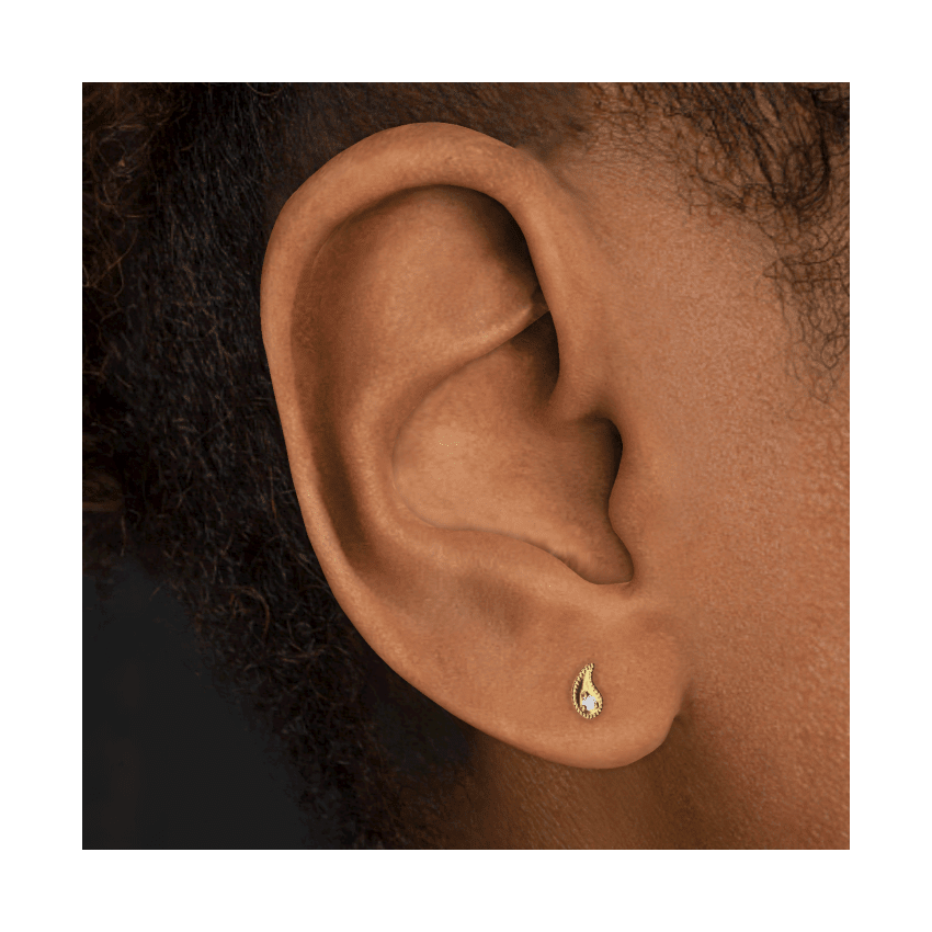 Maria tash paisley stud on sale