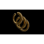 Pearl and Diamond Triple Linked Eternity Hoop Earring and Cuffs