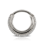 Diamond Dhara Hoop Earring