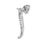 Diamond Eyes Diamond Hood Cobra Talon Traditional Earstud