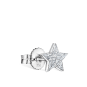 Invisible Set Diamond Star Stud Earring