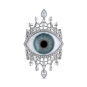 Diamond Crown Eye Finger Ring