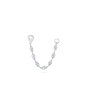 Floating Diamond Marquise Connecting Charm