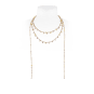 Fancy Diamond Scarf Necklace