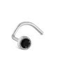Black Diamond Scalloped Set Nostril Screw