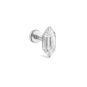 Invisible Set Chevronelle Cut Diamond Threaded Stud Earring