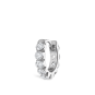 Invisible Set Large Diamond Eternity Hoop Earring
