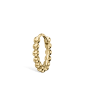 Granulated Hoop Earring