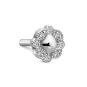 Diamond Rosette Recessed Backing