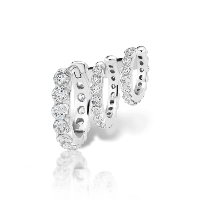 Linked Invisible Set Eternity Rings