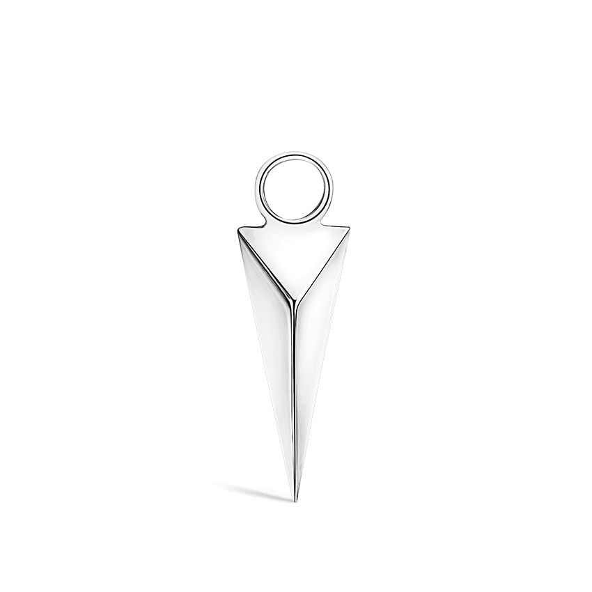 Faceted Long Spike Charm