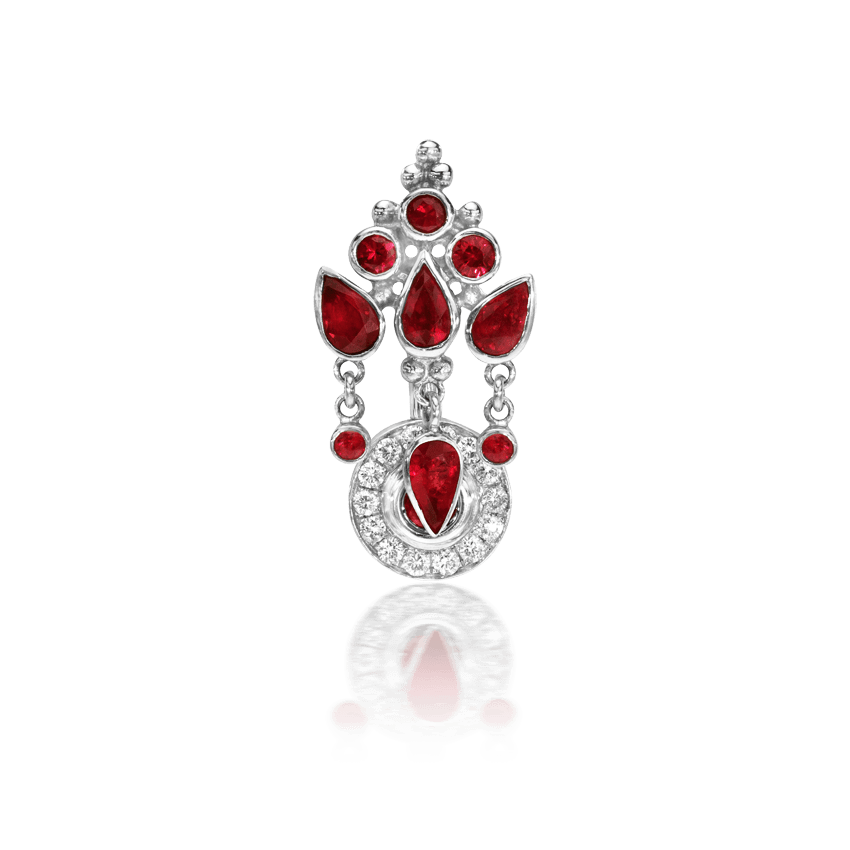 Ruby Tash Ultra Crown and Ice Pavé Barbell