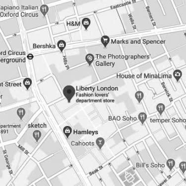 Maria Tash Liberty London Piercing Studio & Fine Jewelry Store Location