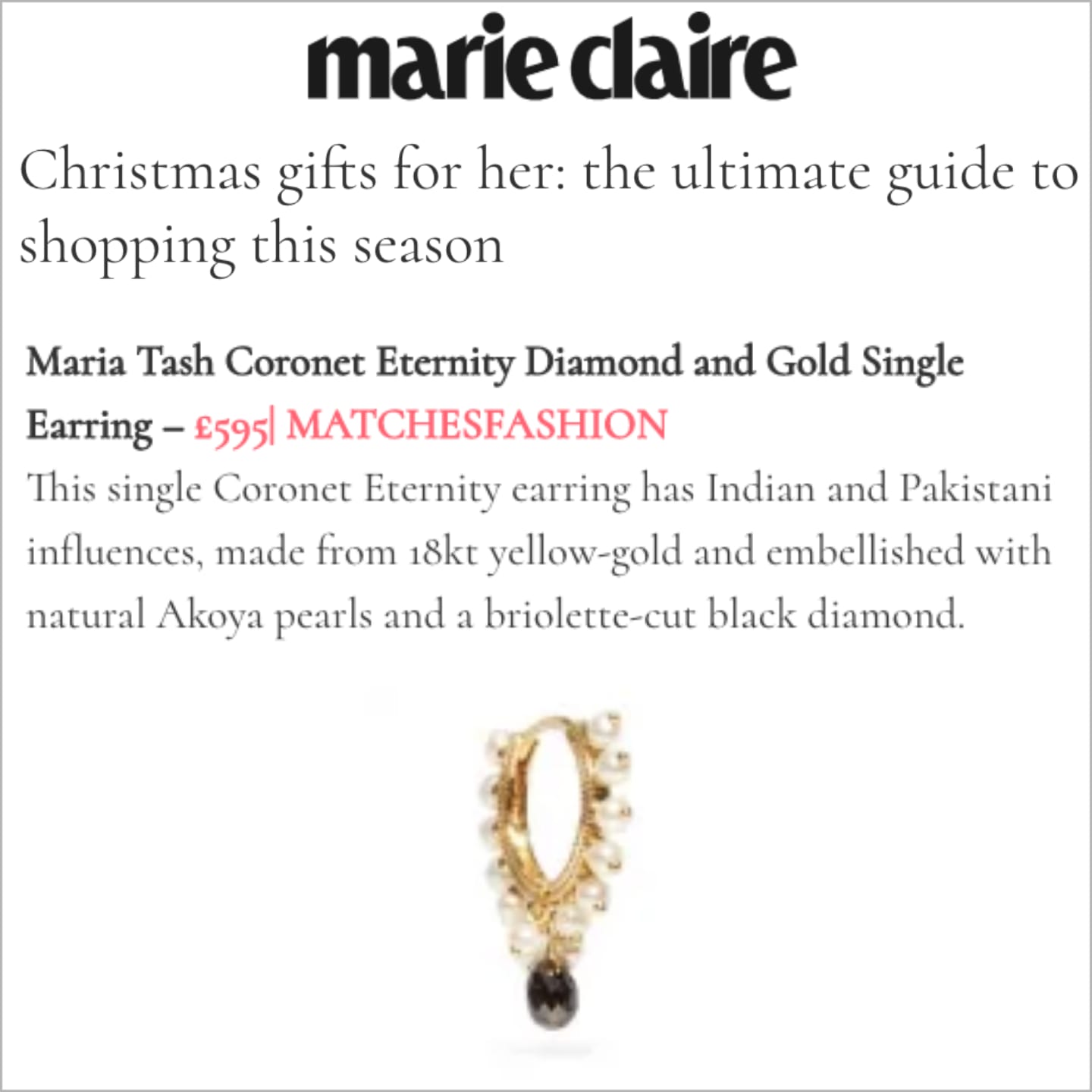 Marie Claire Dec