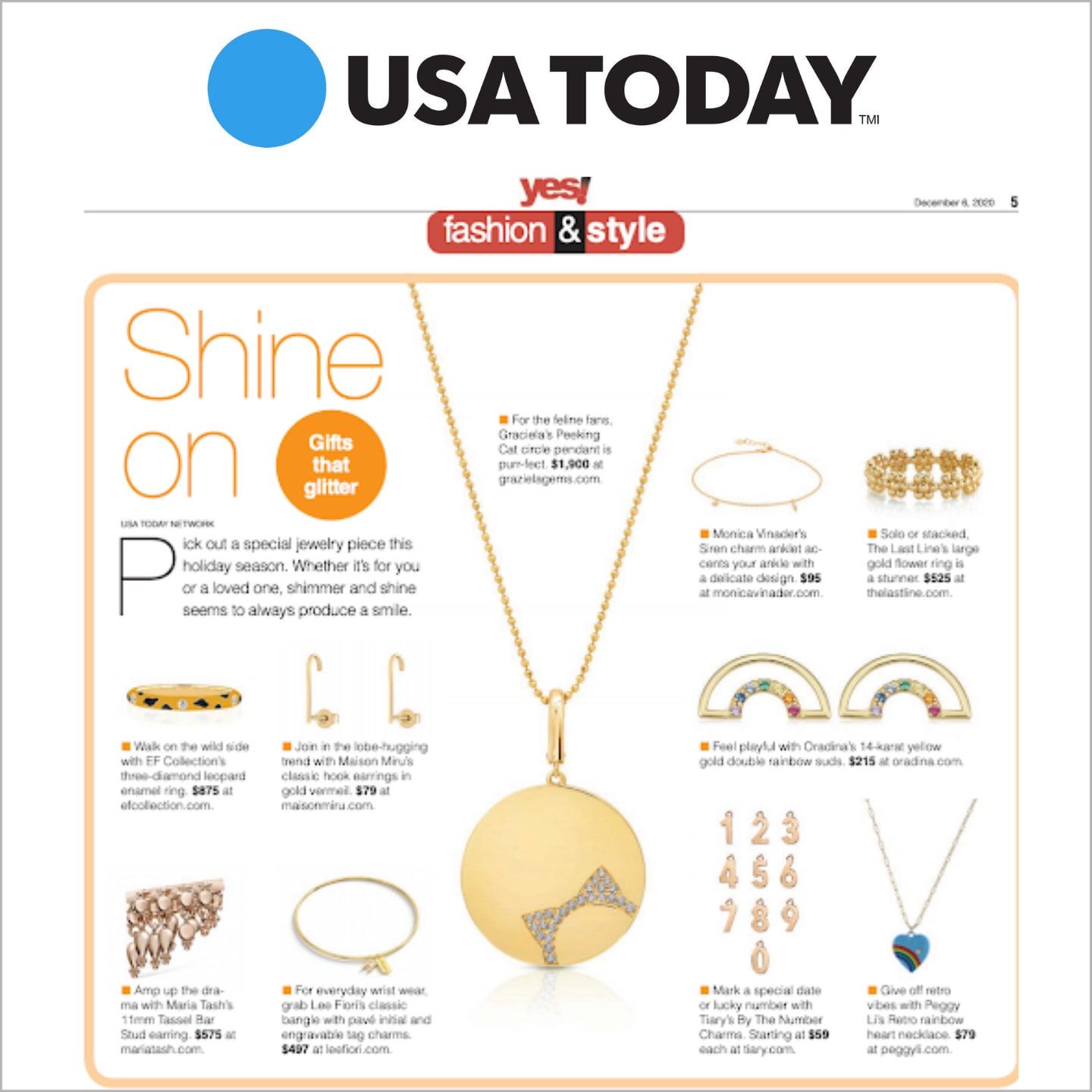 Featured In Usa Today